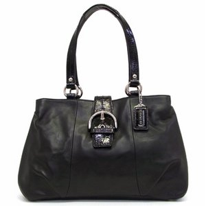 COACH(コーチ) OUTLET コーチ ソーホー レザー キャリーオール /トートバック F19248SV/BK