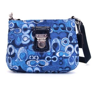 COACH(コーチ) OUTLET コーチ ポピー プリント グラム スウィングパック /斜め掛け クロスボディー F47921SV/B7