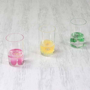 フリーカップ ピンクオーキッド 造花 (洗面所用具)