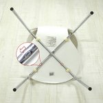 【ミーティングチェア】【スタッキングチェア】 シェルタイプ ホワイト