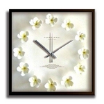 s|vtPlumeria Clock White(vANbN/zCg)