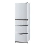 SHARP（シャープ） 冷凍冷蔵庫 ノンフロン冷蔵庫 411L 5ドア シルバー系 SJ-ES41S-S SJES41S