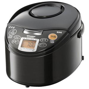三菱(MITSUBISHI) IHジャー炊飯器 蒸気レスIH 本炭釜 小容量タイプ NJ-KW061