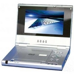 AZAS ポータブルDVDプレーヤー GP-7800 7型ワイド液晶付き 2電源対応