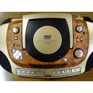 創和 カラオケ機能搭載 DVDダブルカセット WD-100