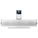 コムアライアンス iPodドックアダプター付スピーカー YTO-S001 ホワイト Sound Stick for iPod