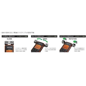 TASCAM リニアPCMレコーダー DR-08W ホワイト