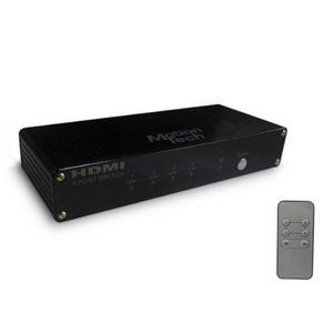 MotionTech(モーションテック) HDMI SWITCH 4×1 ブラック SW402-BK (リモコン付)