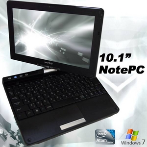 with タブレットPCの様に使えるノートパソコン 10.1インチ MT-MPC01K Windows7 タッチパネル 無線LAN webカメラ搭載