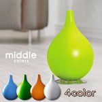middle colors(ミドルカラーズ) ?5畳用 ハイブリット加湿器 MD-KH1001(IBL)ブルー