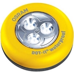 LEDライト 防水機能搭載 2メーター防水でアウトドアでも活躍します MITSUBISHI Dot-it Water Proof イエロー