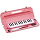 カラフル32鍵盤ハーモニカ♪　MELODY PIANO 【P3001-32K】　♪　ピアニカ　♪　 ピンク