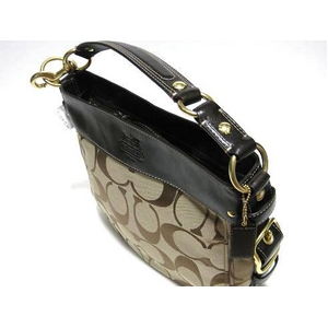 COACH(コーチ) ハンプトンズ シグネチャーゾーイ ショルダーバッグ #12657