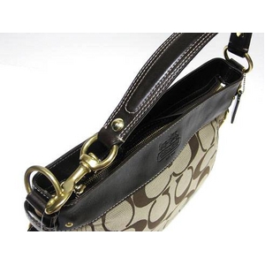 COACH(コーチ) ハンプトンズ シグネチャーゾーイ ショルダーバッグ #12657