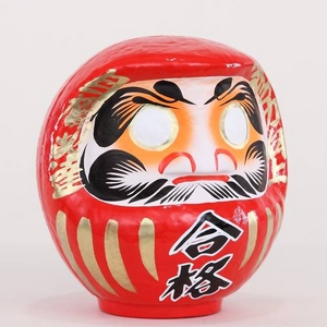 合格だるま 2号 赤