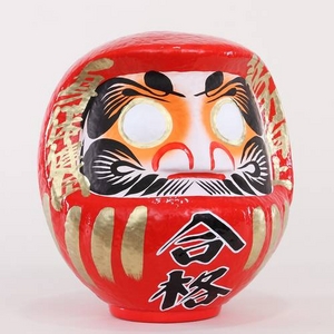 合格だるま 4号 赤