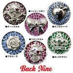 BACKNINE(バックナイン) ネックレスマーカー エンゼルハート シルバー「ピンク」
