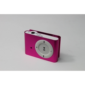 【小型カメラ】iPod shuffle型 デジタルビデオカメラ&カメラ&mp3プレーヤー（1280x960画素）（ピンク） Windows7対応