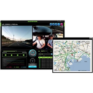 前後2カメラのドライブレコーダー EagleView KBB-003