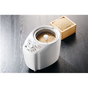 TWINBIRD（ツインバード） 家庭用コンパクト精米器精米御膳 MR-D570W ホワイト