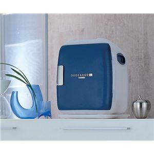 TWINBIRD(ツインバード) 2電源式コンパクト電子保冷保温ボックスデュオカーゴSi OR-C638BL ブルー