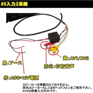 トリビュート 12.1インチフリップダウンモニター 左右角度調節タイプ FL-J1212