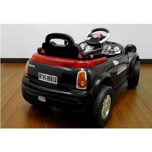 電動乗用ラジコン MINI CAR ミニクーパータイプ ブラック