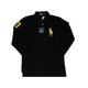 POLO Ralph Lauren(ポロ ラルフローレン) ビッグポニーポロシャツ(長袖) クラシックフィット ブラック×イエロー Mサイズ