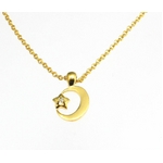 西山茉希プロデュース Shaula（シャウラ） HAPPY MOON NECKLACE 【ネックレス】