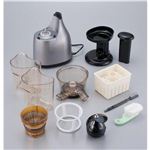 【期間延長!限定値下げ】HUROM(ヒューロム) 低速ジューサー SLOW JUICER(スロージューサー) シルバー HU-300S