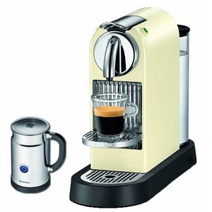 NESPRESSO(ネスプレッソ) エスプレッソマシーン CitiZ(シティズ) クリーム バンドルセット D110CWA3B