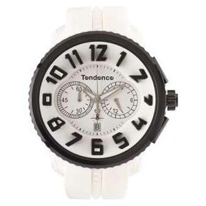 TENDENCE(テンデンス) ラウンドガリバー WH&BK クロノグラフ 02046017