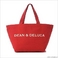 DEAN&DELUCA（ディーン&デルーカ） トートバッグ 限定レッド （サイズ:S・Lセット）