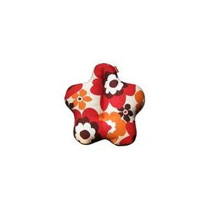 新感覚腰用クッション Cubeads「キュッキュッFurni」(フラワーレッド)