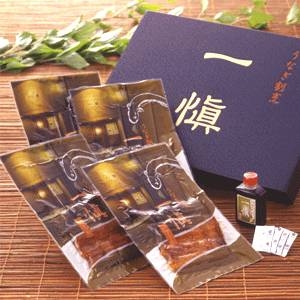 【母の日までにお届けします】 愛知県産うなぎ使用 うなぎ割烹「一愼」特製うなぎ串蒲焼 約100g×4串(たれ、山椒セット)