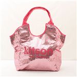 kitson(キットソン) スパンコール トートバッグ Sequin Tote Bag ピンク