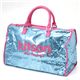 kitson(キットソン) スパンコール ボストンバッグ LEGGAGE SEQUIN TOTE /LightBlue
