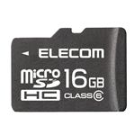 ELECOM class6Ή microSDHCJ[h[16GB] MF-MRSDH16GC6