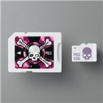 ELECOM microSDJ[hƕϊA_v^̃ZbguLoverish plusiSkulljv 2GB MF-MSSD02GPN