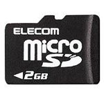 ELECOM microSDJ[h 2GB MF-NMRSD02G