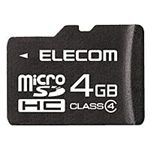 ELECOM class4Ή microSDHC[J[h MF-NMRSDH04GC4