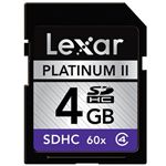 LEXAR SDHCJ[h CLASS4 4GB PLATINUM II LSD4GBBCJP060