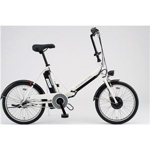 SANYO（サンヨー） 折り畳み小径 電動自転車 20インチ （ホワイト） CY-SPJ220-W 【電動ハイブリッド自転車】