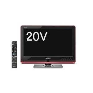 SHARP(シャープ) AQUOS(アクオス) 20V型 地上波デジタル液晶カラーテレビ LC-20DZ3-R レッド