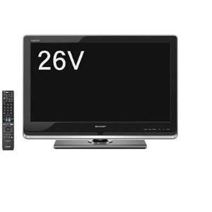 SHARP(シャープ) AQUOS(アクオス) 26V型 地上波デジタル液晶カラーテレビ LC-26DZ3-S シルバー
