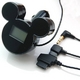 ミッキーシルエットのFMトランスミッター iMusic (ブラック) RX-DNYFMBK