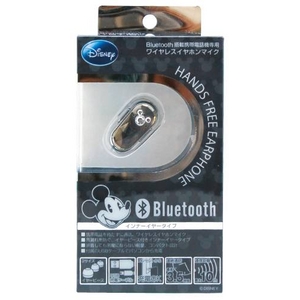 Rix(リックス) ディズニー (Disney) Bluetoothミッキーシルエットイヤホンマイク (ブラック) RX-DNYBT1BK