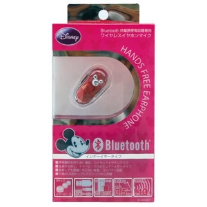 Rix(リックス) ディズニー (Disney) Bluetoothミッキーシルエットイヤホンマイク (ピンク) RX-DNYBT1PK