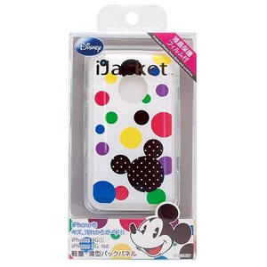 Rix(リックス) ディズニー (Disney) iPhone用ディズニーキャラクターバックパネル (パワー) RX-IJK421B 【2個セット】