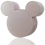 Rix（リックス） iCharger Disney ディズニー ミッキーマウス シルエット型 家庭用コンセント （AC） 充電器 海外対応 （ピンク） RX-DNYACPK 【2個セット】
